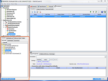 VCell Model Directory