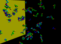 Multicolor Molecules in the SpringSaLaD Software